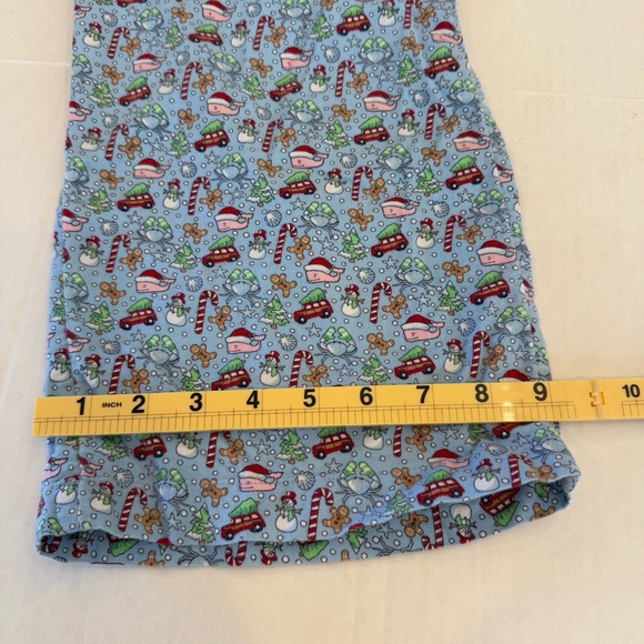 Vineyard Vines Christmas theme lounge pants size medium drawstring waist cotton - Picture 8 of 11